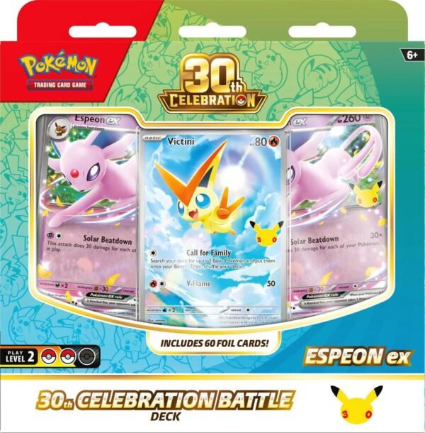 Pokémon TCG 30th Celebration Battle Deck [Espeon ex]