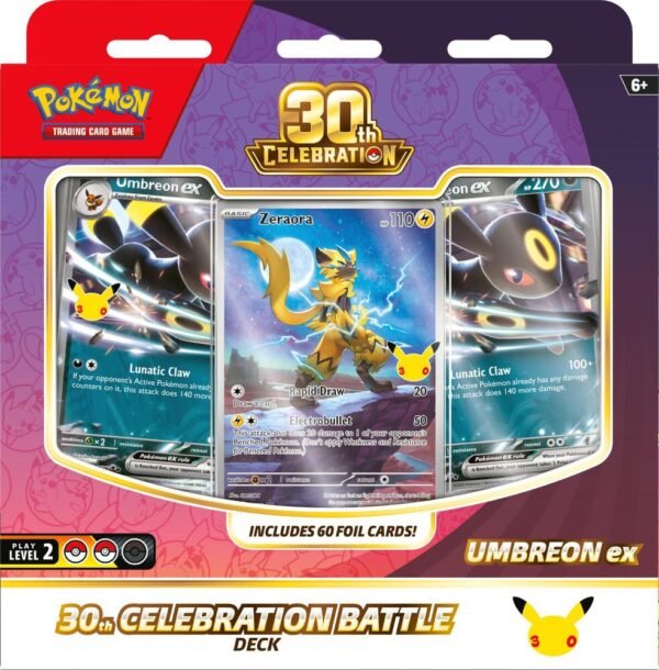 Pokémon TCG 30th Celebration Battle Deck [Umbreon ex]