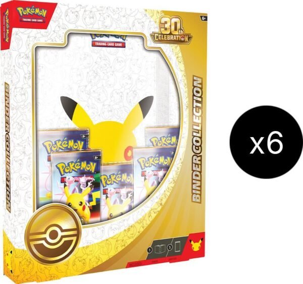 Pokémon TCG 30th Celebration Binder Collection Case Pokémon TCG 30th Celebration Binder Collection Case