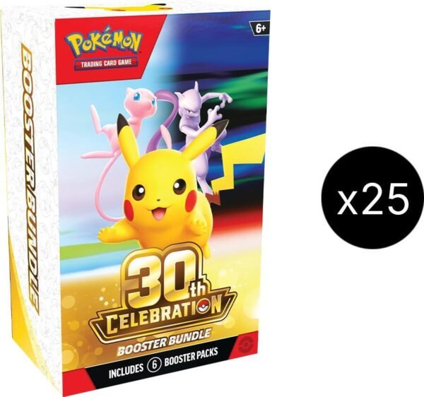 Pokémon TCG 30th Celebration Booster Bundle Case Pokémon TCG 30th Celebration Booster Bundle Case