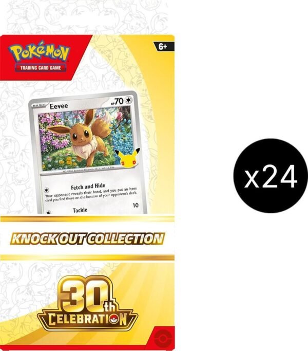 Pokémon TCG 30th Celebration Knock Out Collection Case