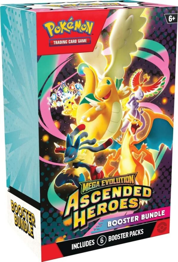 Pokémon TCG Ascended Heroes Booster Bundle Pokémon TCG Ascended Heroes Booster Bundle