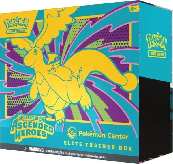 Pokémon TCG Ascended Heroes Pokemon Center Elite Trainer Box (Exclusive) Pokémon TCG Ascended Heroes Pokemon Center Elite Trainer Box (Exclusive)