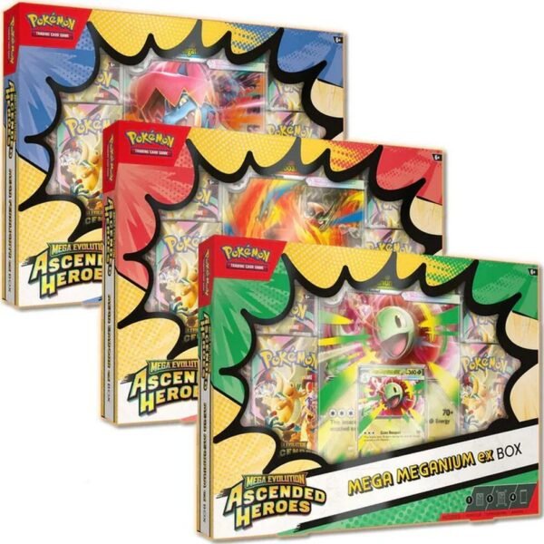 Pokémon TCG Costco Ascended Heroes Mega ex Box Bundle Pokémon TCG Costco Ascended Heroes Mega ex Box Bundle