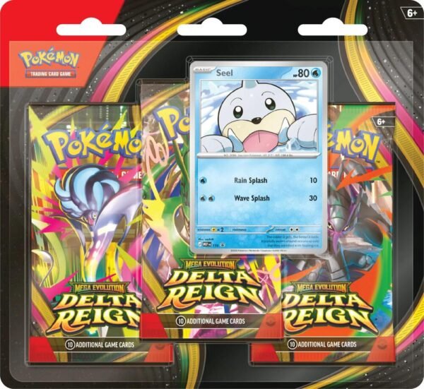 Pokémon TCG Delta Reign 3 Pack Blister [Seel]