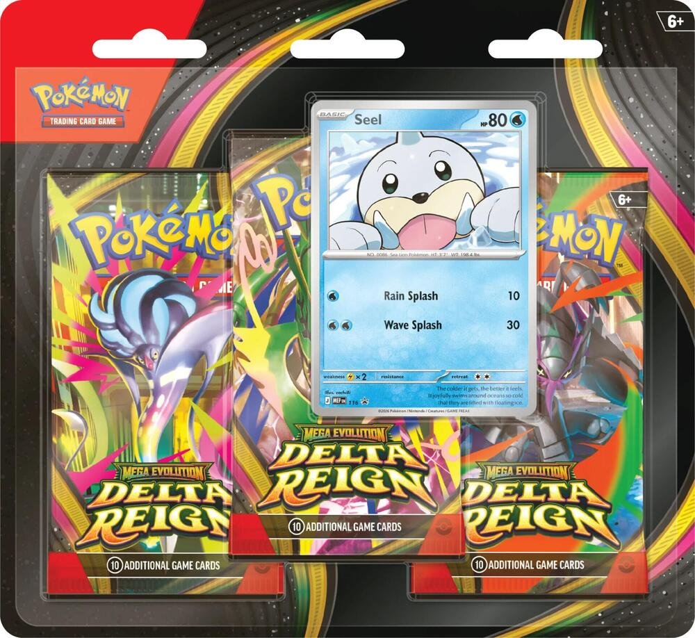 Pokémon TCG: Delta Reign 3 Pack Blister [Seel]